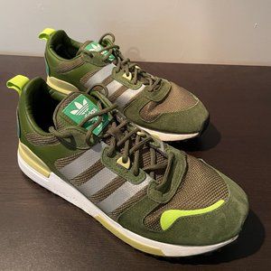 Adidas ZX 700 HD Shoes Wild Pine/Silver Metallic/Willow Green US Men's Size 11.5